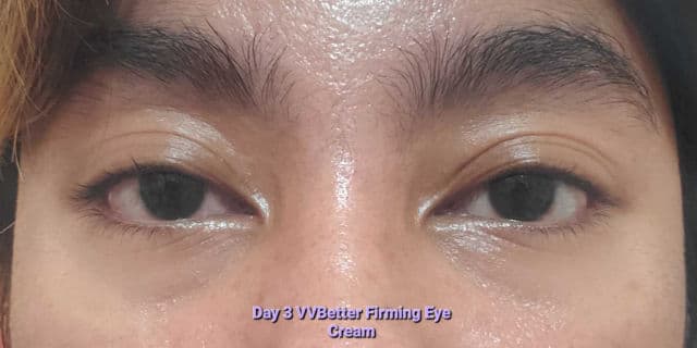 VVBETTER Firming Eye Cream review photo by Renegade