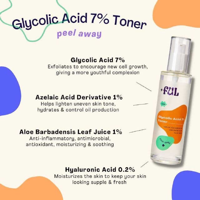 +ful Glycolic Acid 7% Toner (Brightening & Exfoliating)  review photo by Renegade