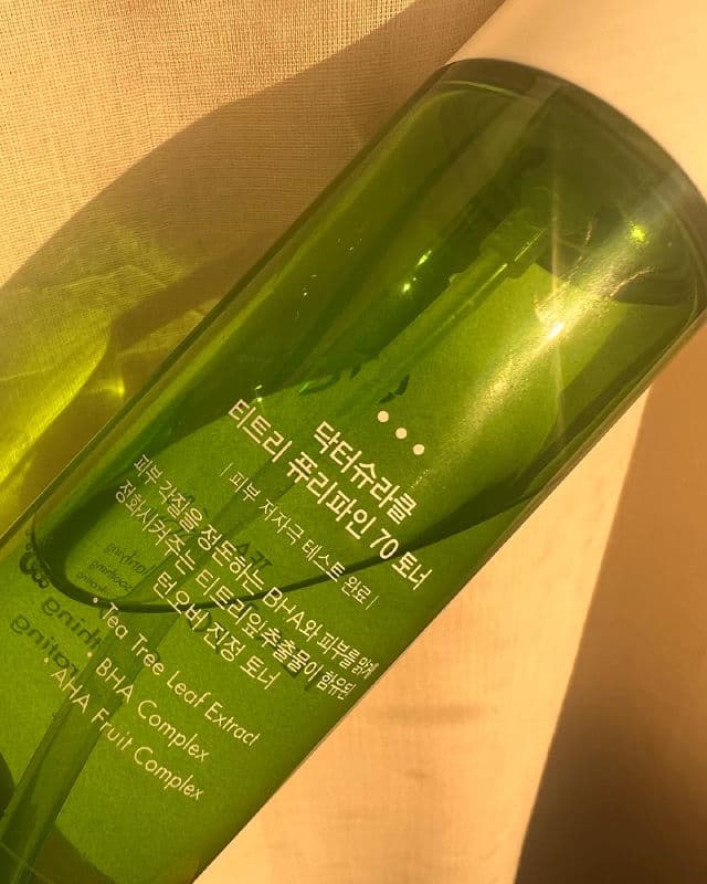 Dr. Ceuracle Tea Tree Purifine 70 Toner review photo by Floressence
