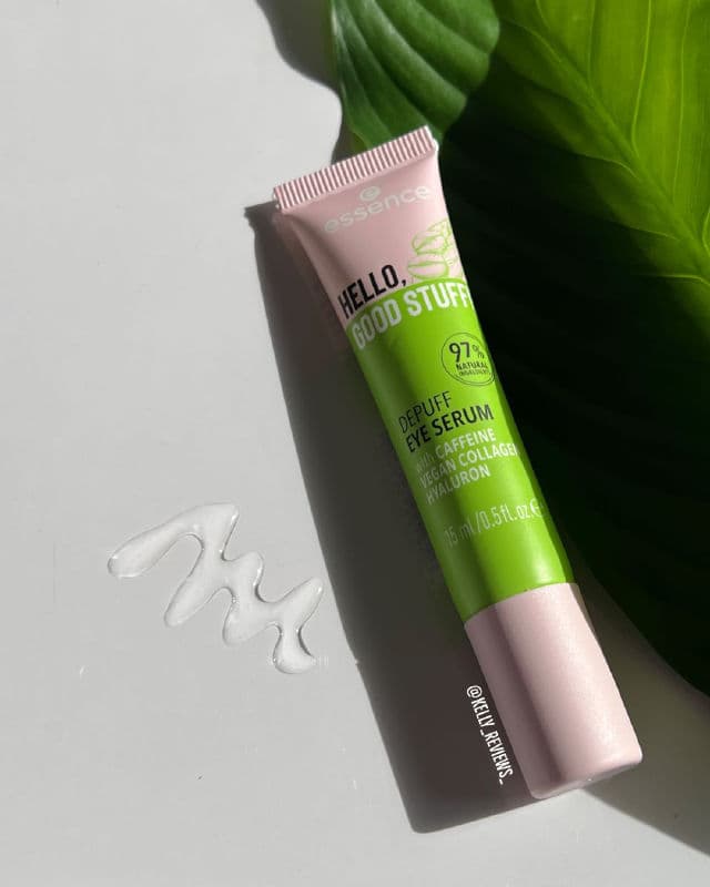 Essence Hello, Good Stuff! Depuff Eye Serum review photo by Kelly Reviews