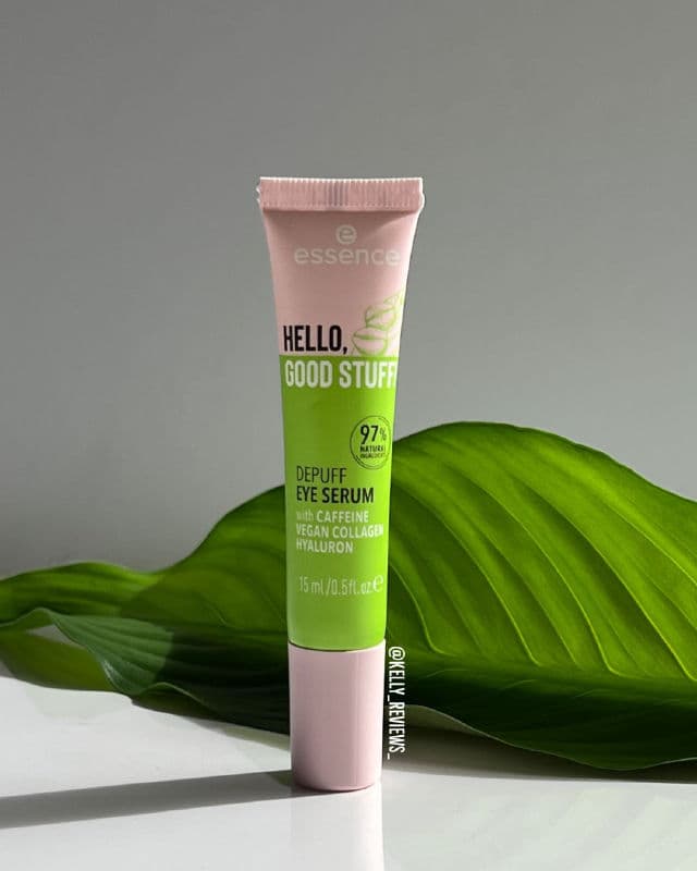 Essence Hello, Good Stuff! Depuff Eye Serum review photo by Kelly Reviews