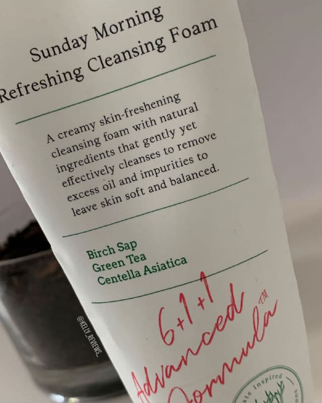 AXIS-Y Sunday Morning Refreshing Cleansing Foam review photo by Kelly Reviews