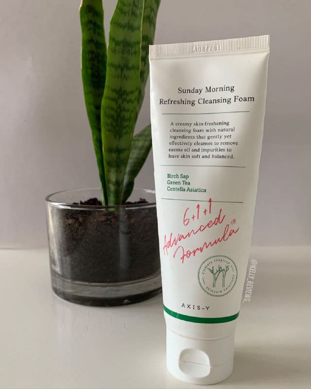 AXIS-Y Sunday Morning Refreshing Cleansing Foam review photo by Kelly Reviews