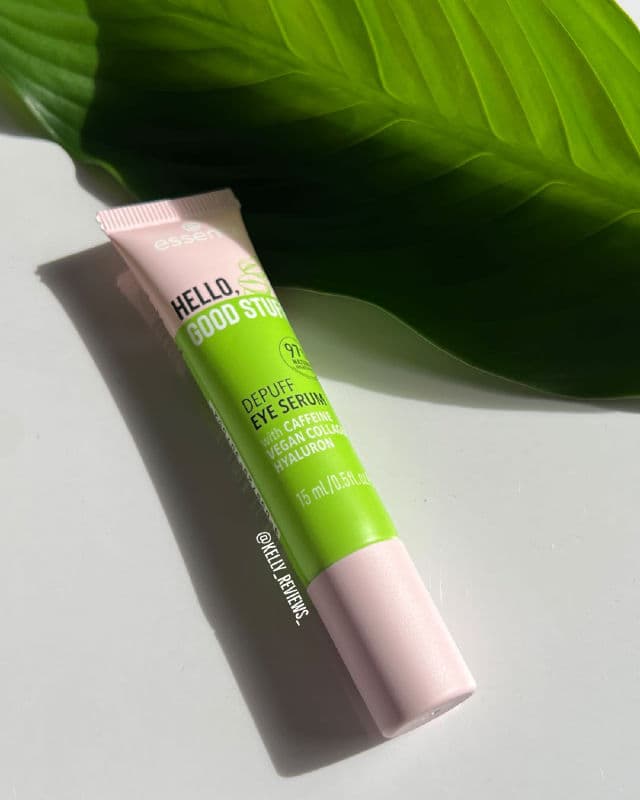 Essence Hello, Good Stuff! Depuff Eye Serum review photo by Kelly Reviews