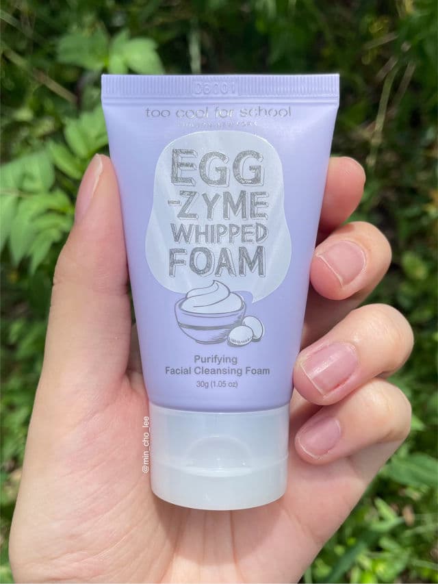 TOO COOL FOR SCHOOL Egg-zyme Whipped Foam Enzyme Exfoliation Foam Cleanser review photo by MinChoLee