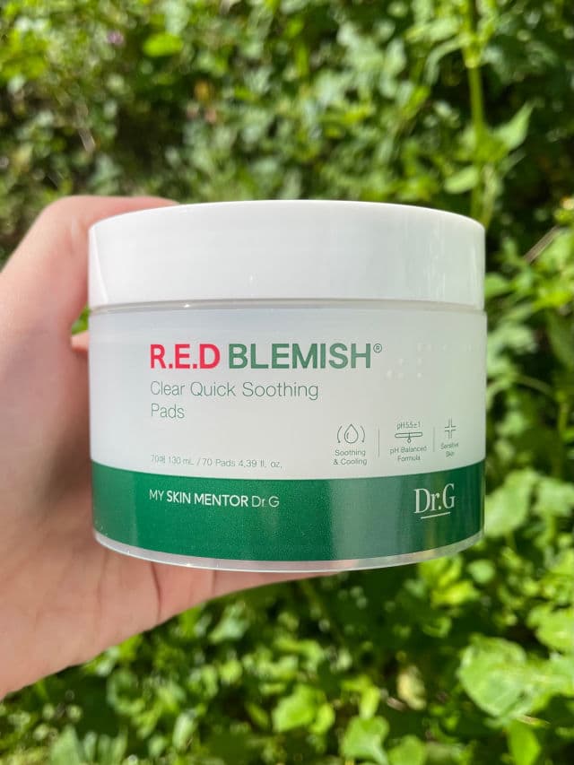 DR.G Red Blemish Clear Quick Soothing Pads review photo by MinChoLee