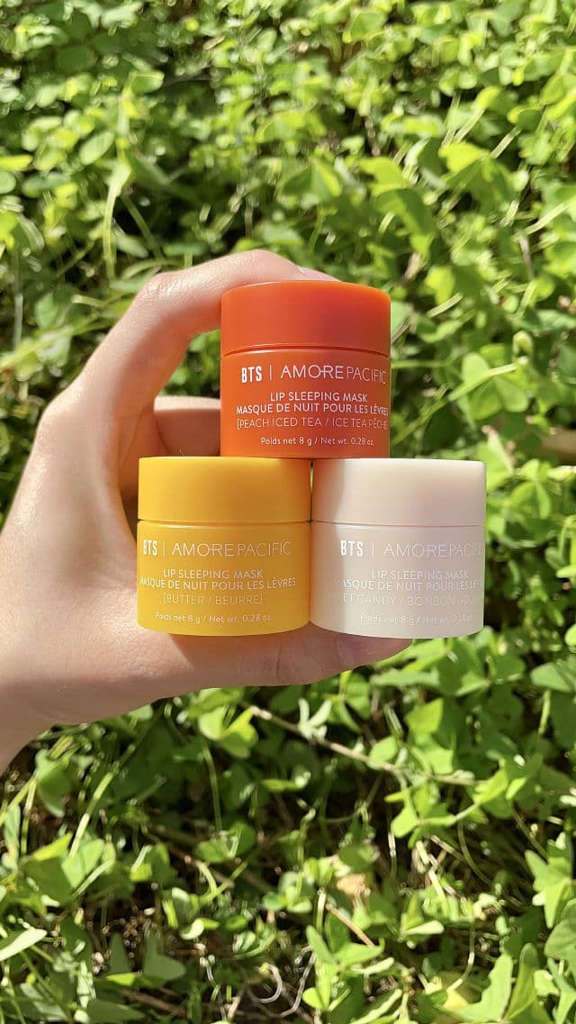 AmorePacific BTS Lip Sleeping Mask Lip & Pop Edition Set review photo by MinChoLee