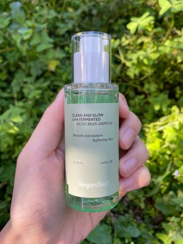Veganifect. Clean and Glow LHA Fermented Mung Bean Ampoule review photo by MinChoLee