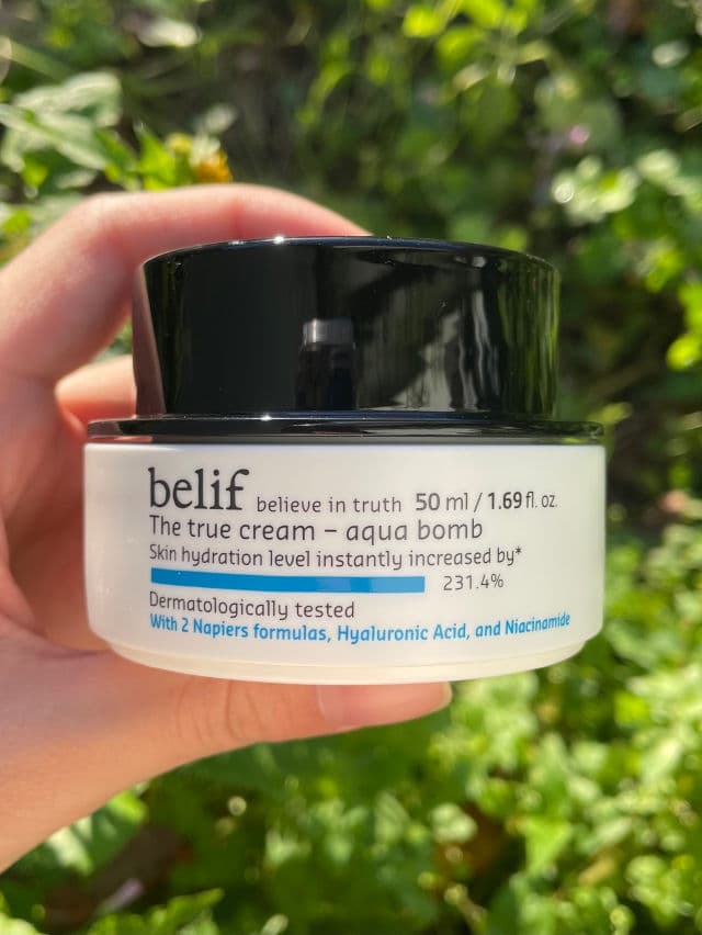 belif The True Cream Aqua Bomb review photo by MinChoLee