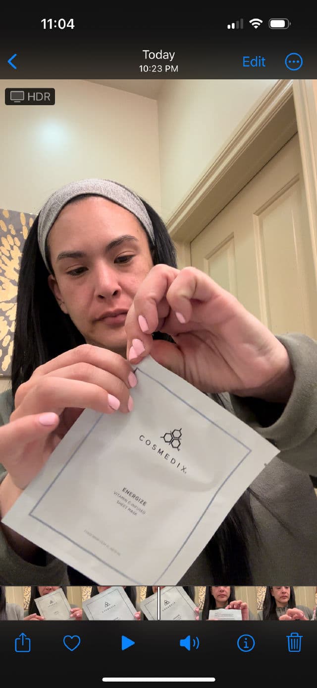 Cosmedix Bio-Cellulose Radiant & Rejuvenating Sheet Mask - Hydrate review photo by brianahernandez