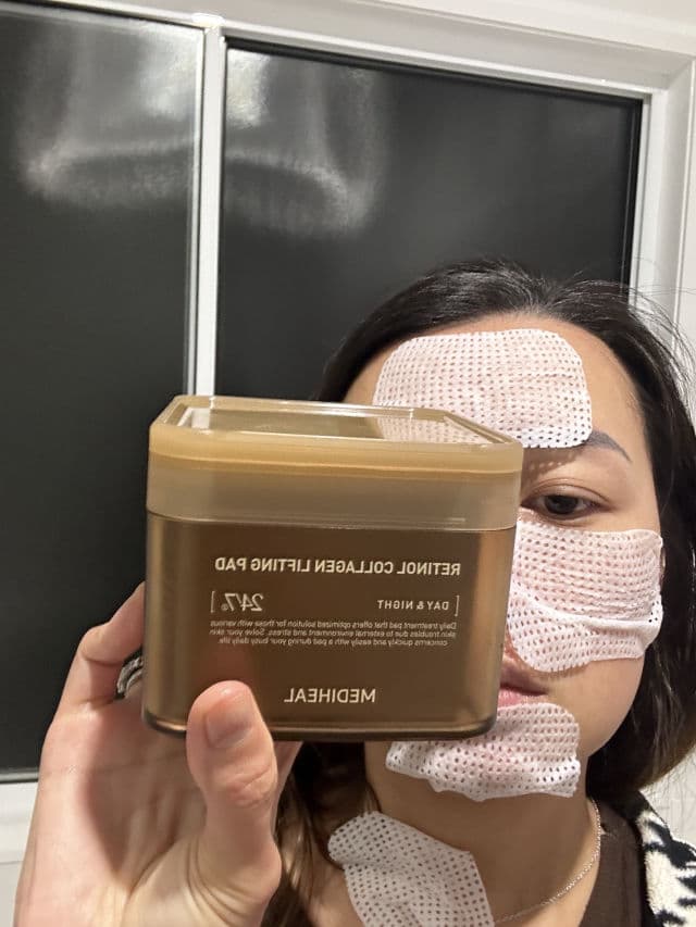 MEDIHEAL Retinol Collagen Lifting Pad review photo by misscharlot