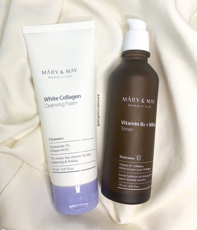 Mary&May White Collagen Cleansing Foam review photo by Delightfulskincare