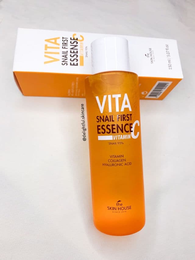 The Skin House Vita Snail First Essence review photo by Delightfulskincare