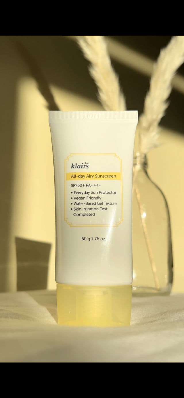 Dear, Klairs All-day Airy Sunscreen SPF50+ PA++++ review photo by skinlovebyd