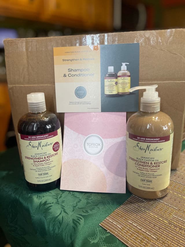 SheaMoisture Jamaican Black Castor Oil Strengthen & Restore Shampoo review photo by Tinoko