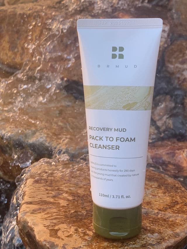 BRMUD Recovery Mud Pack to Foam Facial Cleanser review photo by PickyyPhat