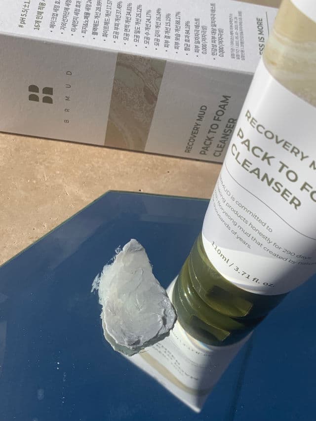 BRMUD Recovery Mud Pack to Foam Facial Cleanser review photo by PickyyPhat