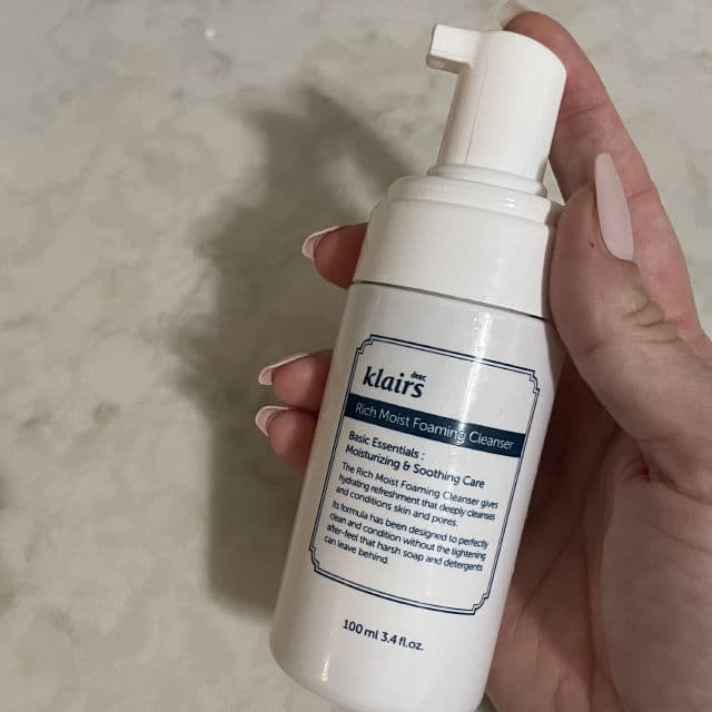 Dear, Klairs Rich Moist Foaming Cleanser review photo by LaurelMailCall