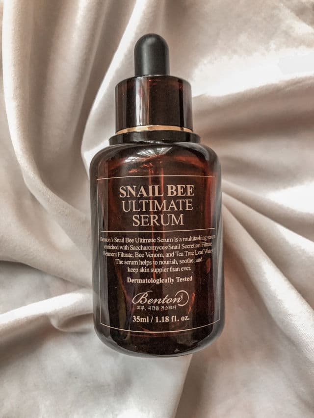 BENTON Snail Bee Ultimate Serum review photo by clouuuudyyy