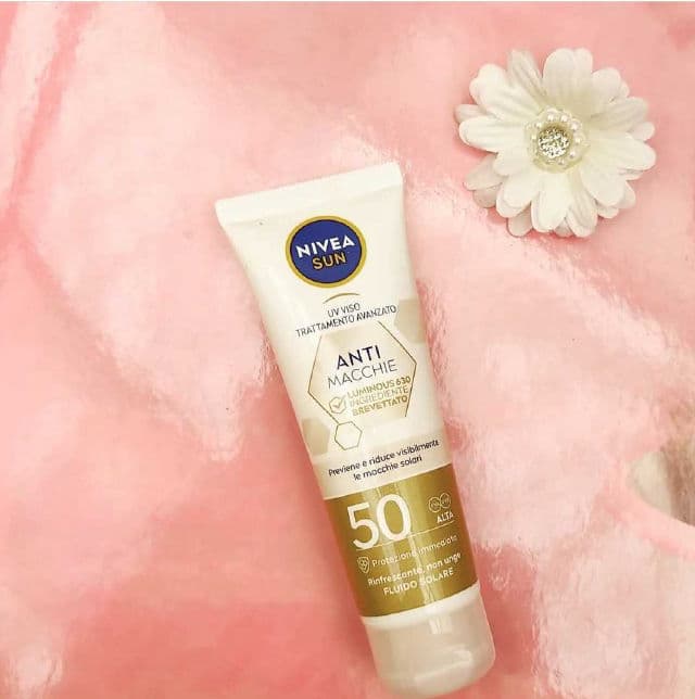 Nivea Sun Spot Control Luminous 630 Sun Fluid SPF 50+ review photo by Elyesse2