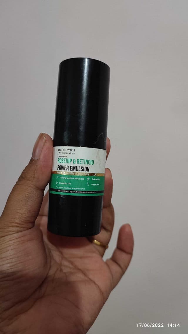 Dr. Sheth's Rosehip & Retinoid Power Emulsion review photo by glodivaworld19