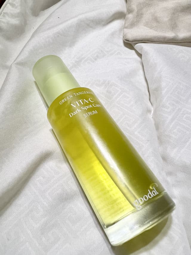 GOODAL Green Tangerine Vitamin C Cream Intense review photo by aldeauna