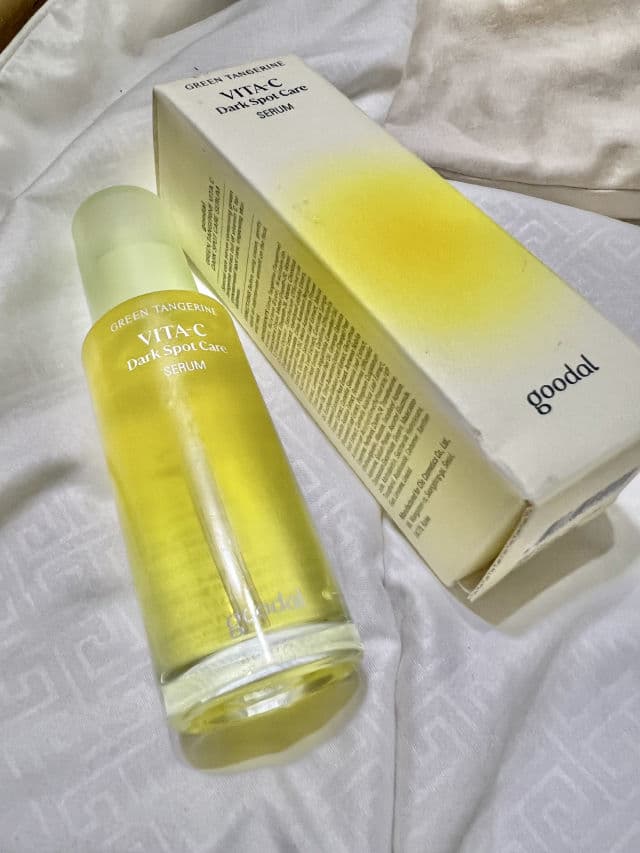 GOODAL Green Tangerine Vitamin C Cream Intense review photo by aldeauna