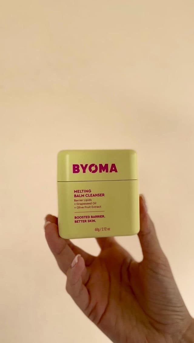 BYOMA Melting Balm Cleanser review photo by SkintheDay
