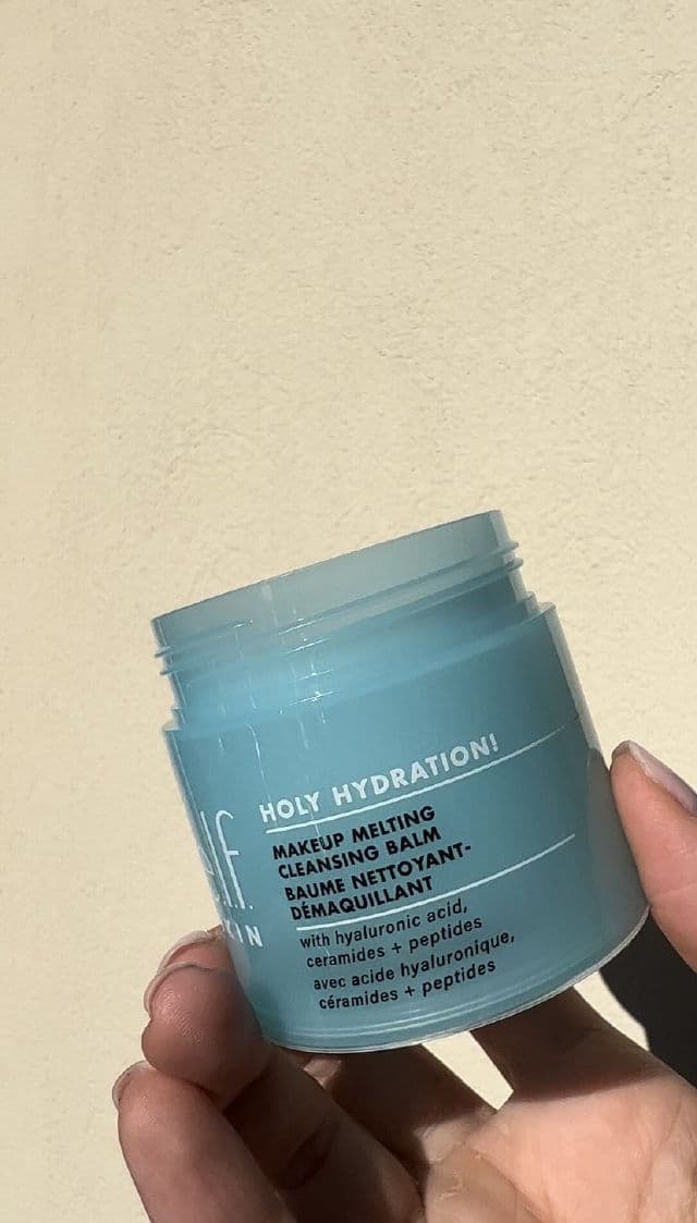ELF Holy Hydration! Makeup Melting Cleansing Balm review photo by SkintheDay
