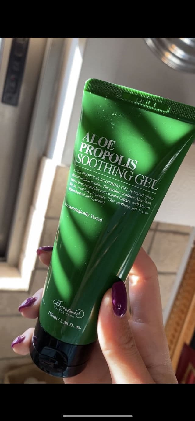 BENTON Aloe Propolis Soothing Gel review photo by SkintheDay