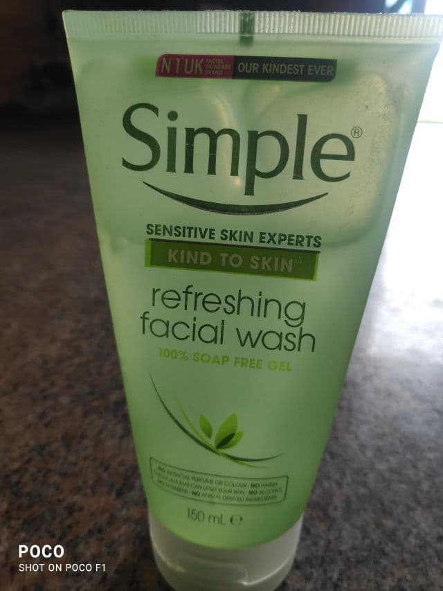 Simple Kind To Skin Refreshing Facial Wash review photo by UmaThiru