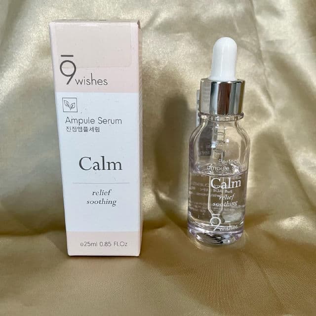 9Wishes Calm Ampoule Serum review photo by kbeautyplease