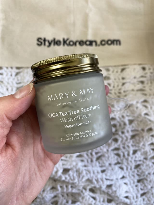 Cica Tea Tree Soothing Wash Off Pack	 product review