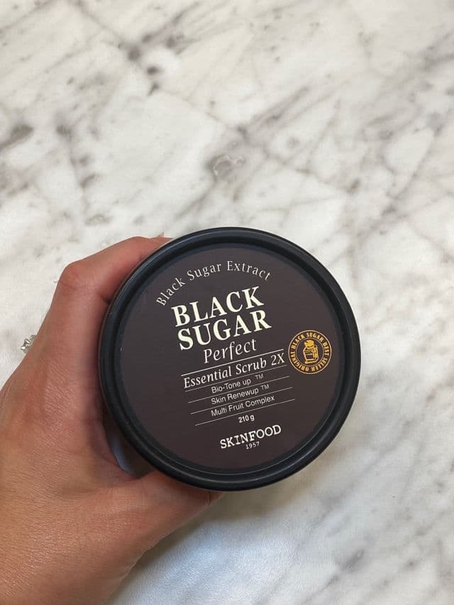 SKINFOOD Black Sugar Perfect Essential Scrub 2X review photo by DanielleSkin27