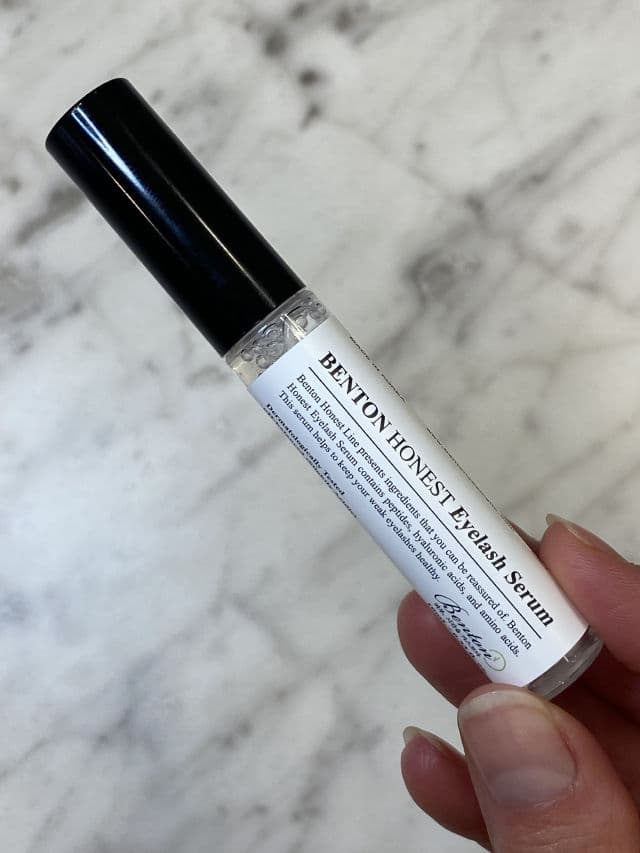 Honest Eyelash Serum product review