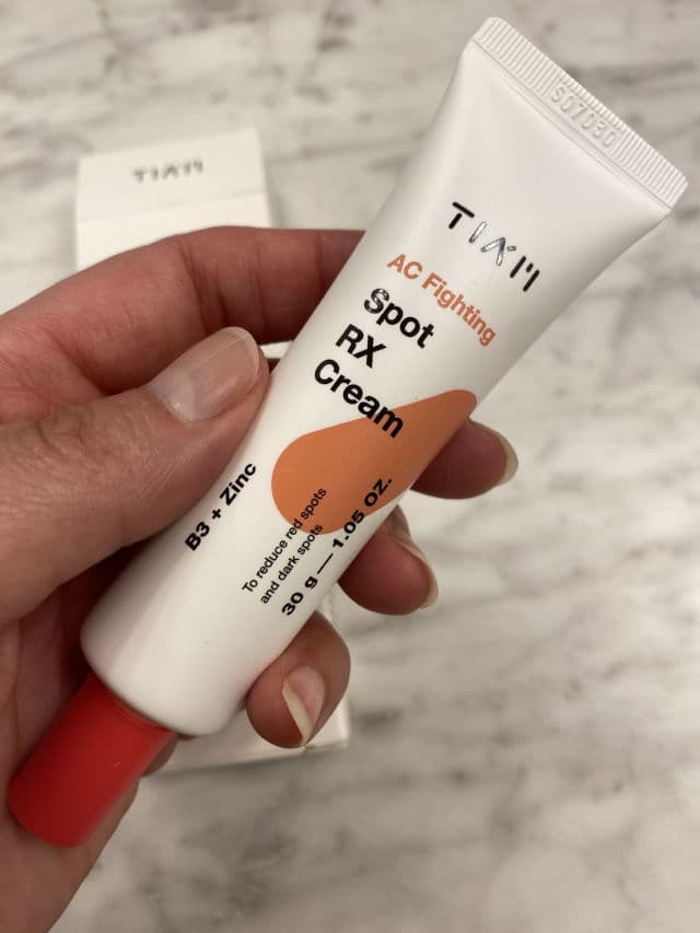 TIAM AC Fighting Spot RX Cream review photo by DanielleSkin27