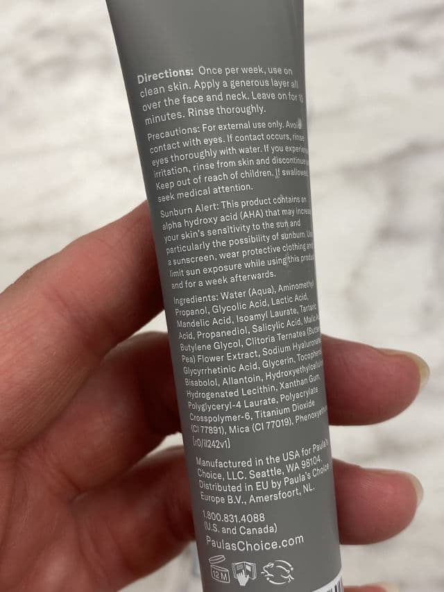 Paula's Choice SKIN PERFECTING 25% AHA + 2% BHA Exfoliant Peel review photo by DanielleSkin27