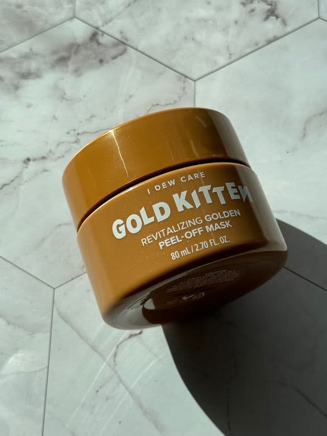 I Dew Care Gold Kitten Revitalizing Peel-off Mask review photo by DanielleSkin27