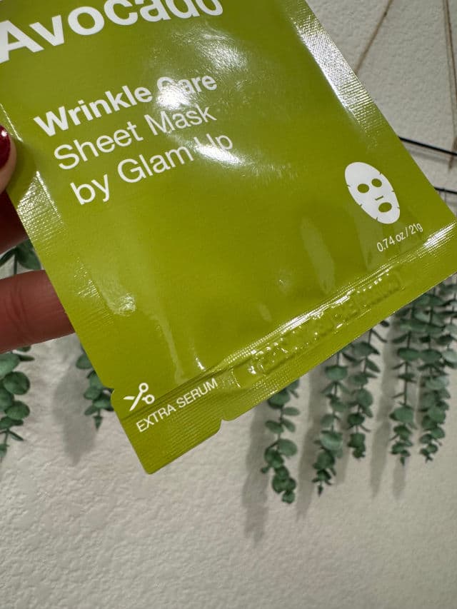 Glam Up Moisturizing Avocado Sheet Mask review photo by DanielleSkin27