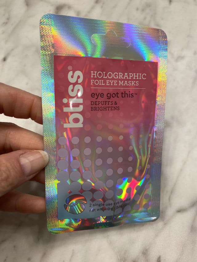 Bliss Eye Got This Holographic Eye Masks review photo by DanielleSkin27