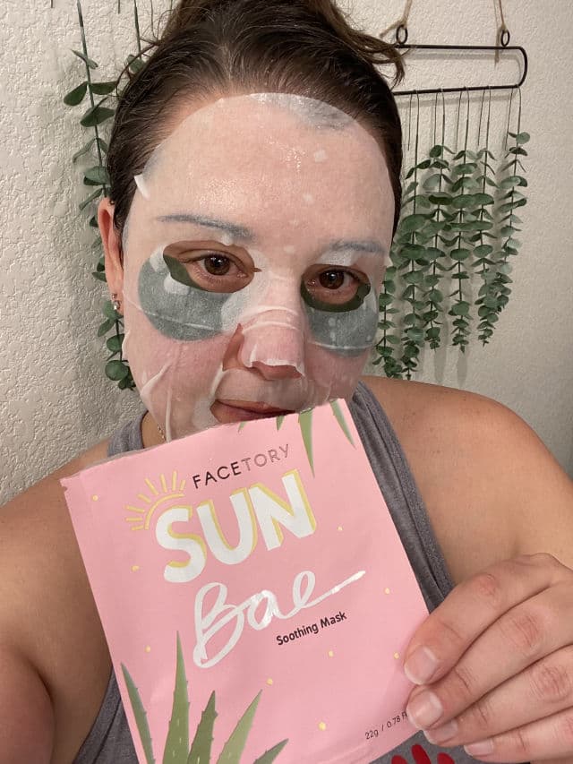 FaceTory Sun Bae Sheet Mask- Soothing review photo by DanielleSkin27