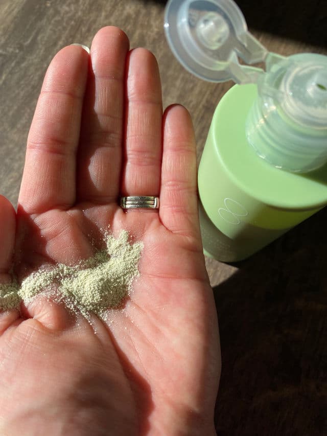 Green Tea & Enzyme Powder Wash product review