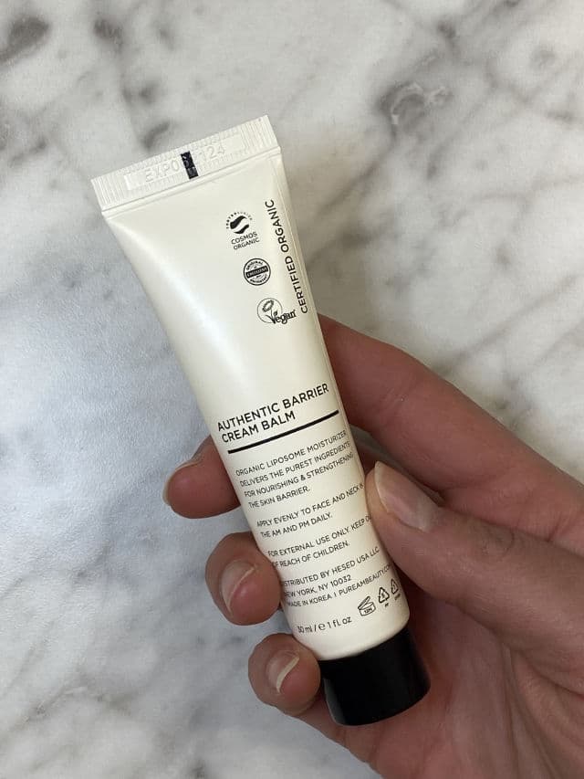 Pure'am Authentic Barrier Cream Balm review photo by DanielleSkin27