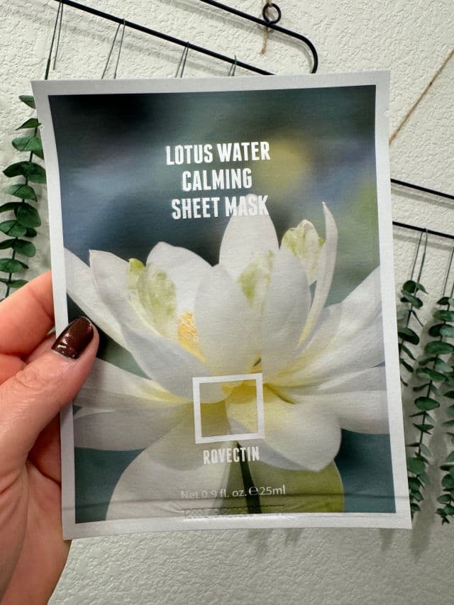 Rovectin [Discontinued] Lotus Water Calming Sheet Mask review photo by DanielleSkin27