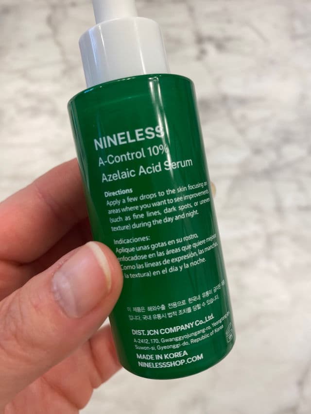 A-Control 10% Azelaic Acid Serum product review