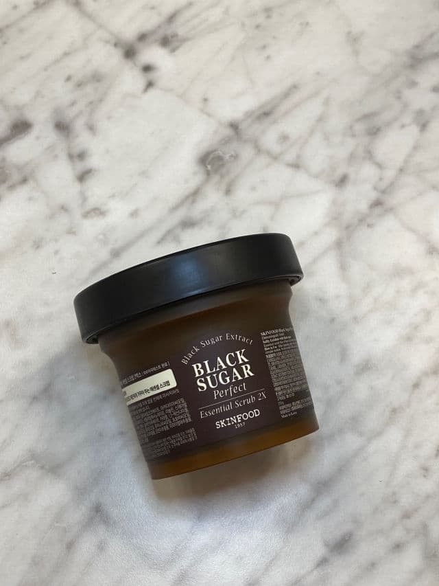 SKINFOOD Black Sugar Perfect Essential Scrub 2X review photo by DanielleSkin27