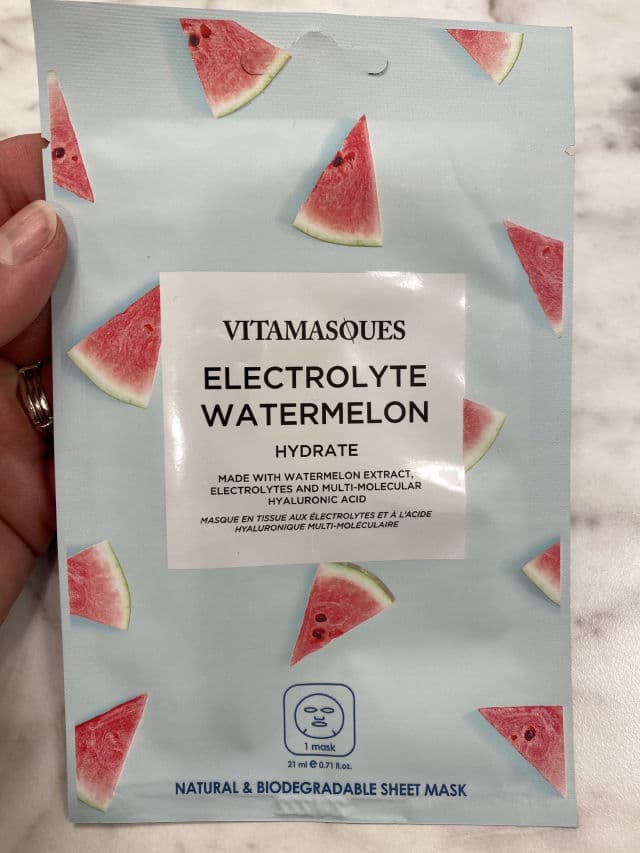 Vitamasques Electrolyte Watermelon Face Sheet Mask review photo by DanielleSkin27