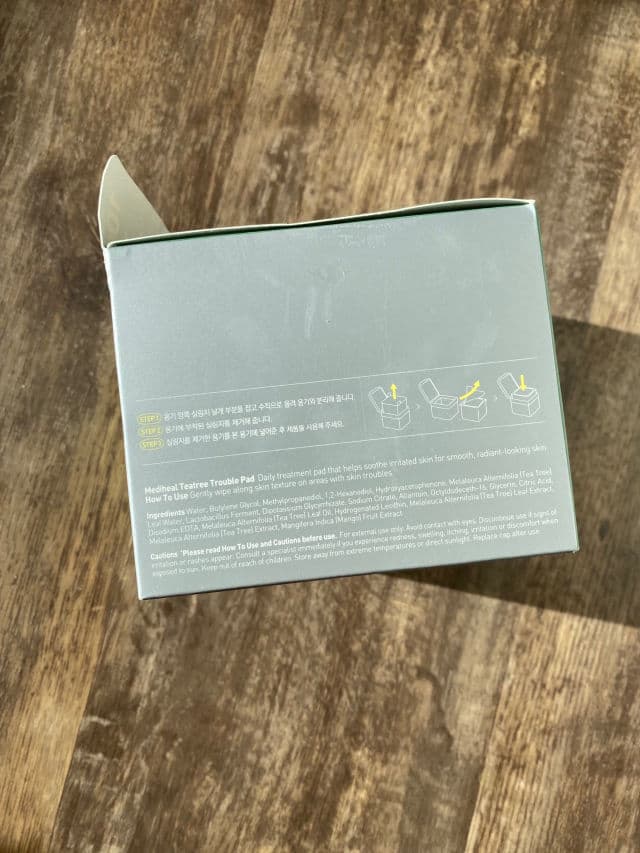 Teatree Trouble Pad product review
