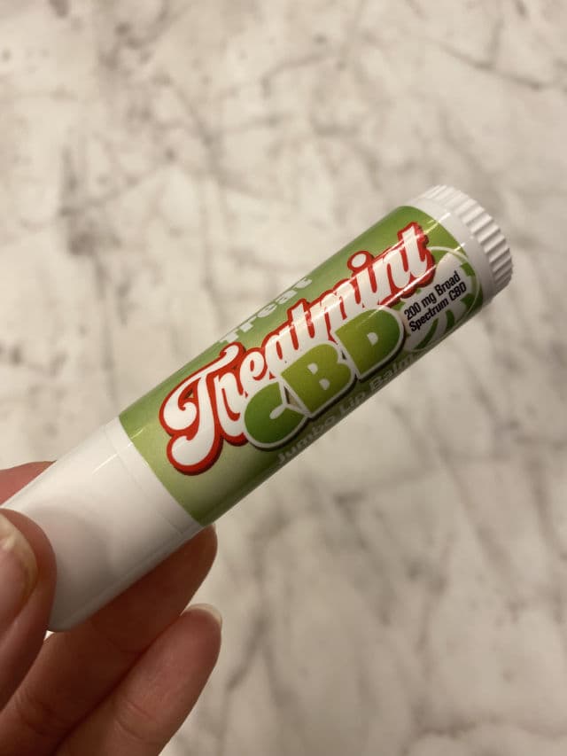 Treatmint Jumbo Lip Balm product review