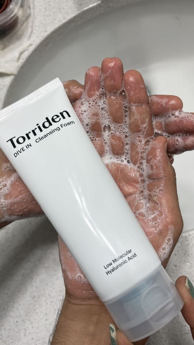 Torriden Dive-in Cleansing Foam Face Wash review photo by Rghvi